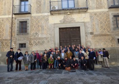 Visita de los vecinos de Santa María de la Alameda (Sexmo de Casarrubios) a la Casa de la Tierra.